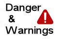 Onkaparinga Danger and Warnings
